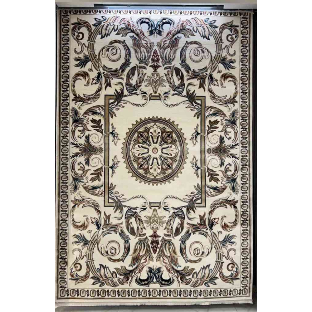 سجاد تركي قصور نقش ايراني كريم مقاس 300*400