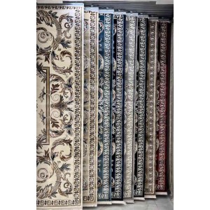 Turkish engraving carpet Iranian pattern cream size 300*400