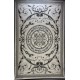 Turkish Rug Rajwa G0710K WHITE ANTHRACITE Size 150*220