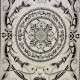 Turkish Rug Rajwa G0710K WHITE ANTHRACITE Size 150*220