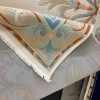 RAMADA Turkish Rug Korean 43631A CREAM AQUA - 100x200 cm Area Rug