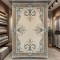 RAMADA Turkish Rug Korean 43631A CREAM brown - 400x500 cm Jumbo Carpet