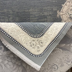 Turkish Lorian 41254A Rug blue Light beige Size 200*300