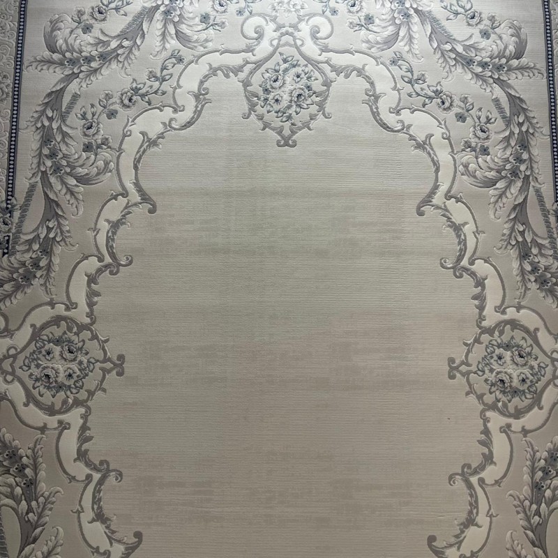 سجاد تركي لوريان 41254A بيج فاتح سماوي مقاس 80*150
