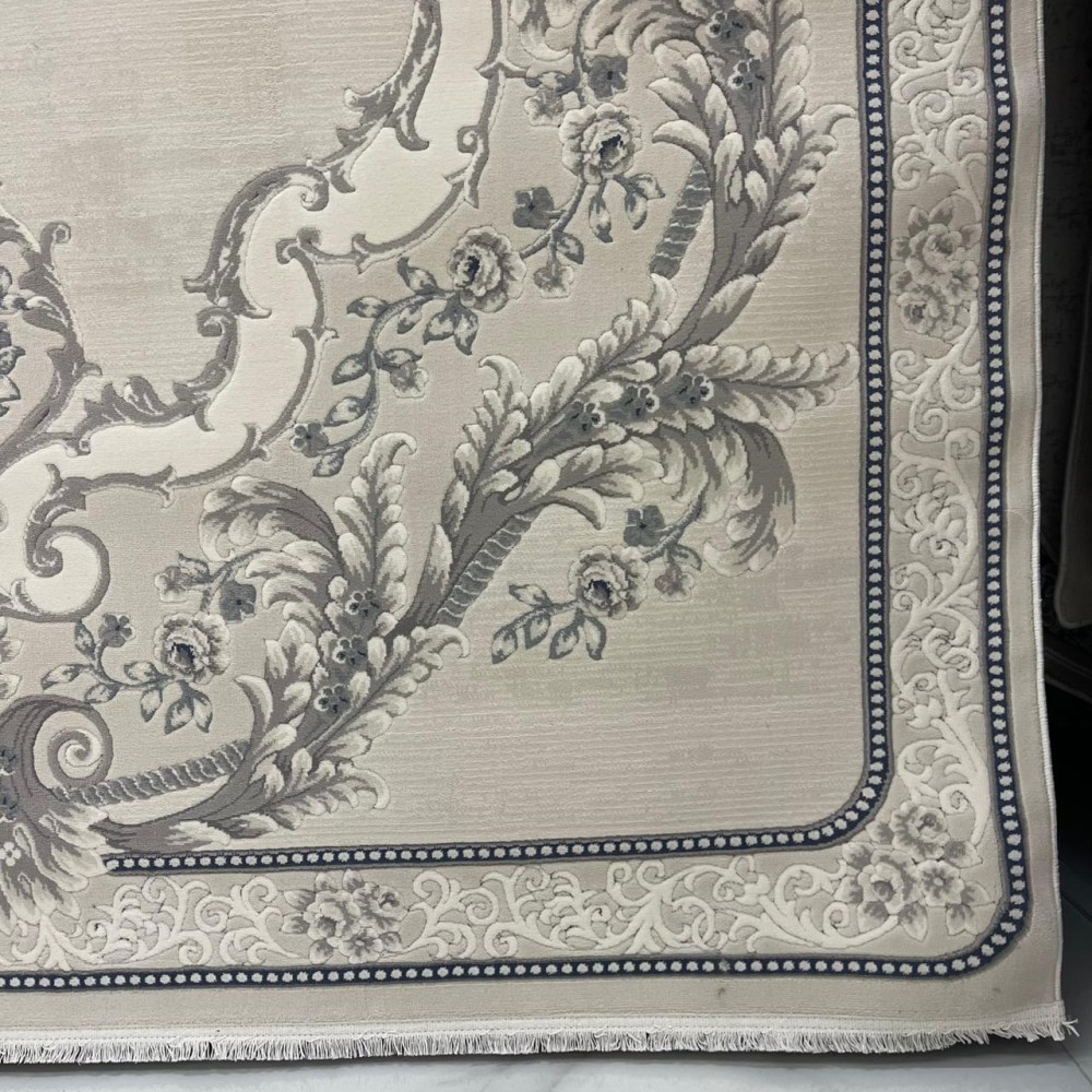 سجاد تركي لوريان 41254A بيج فاتح سماوي مقاس 200*300