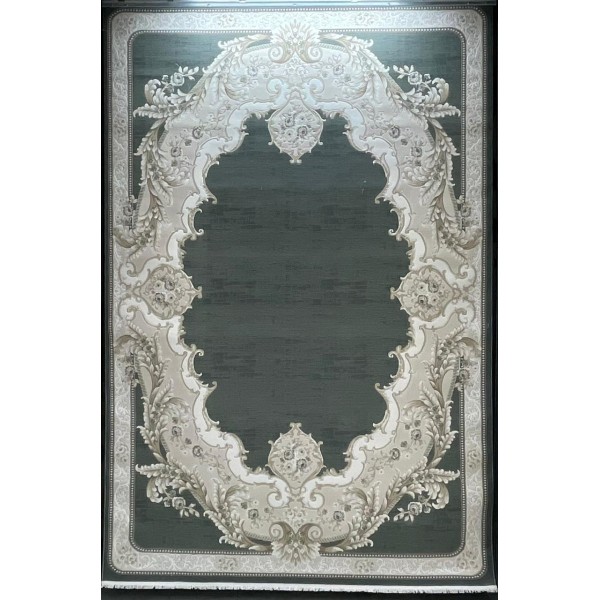 Turkish Lorian 41254A Rug Light beige petrol Size 150*220
