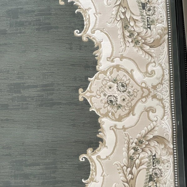 Turkish Lorian 41254A Rug Light beige petrol Size 150*220
