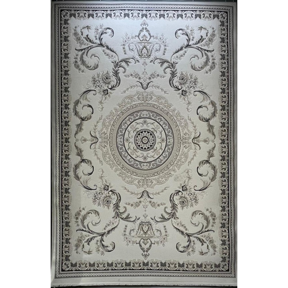 سجاد تركي روما 41580A اسود كريم مقاس 400*500