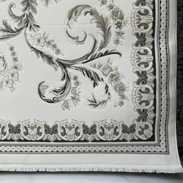 Turkish Lorian 41580A Rug Black cream Size 200*300