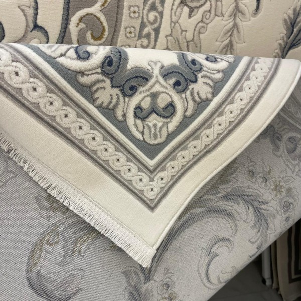 Turkish Lorian 41580A Rug cream blue Size 200*300