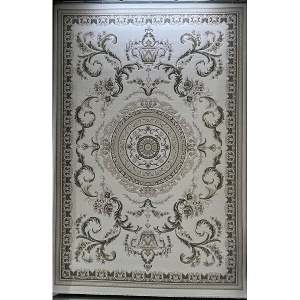 Turkish Lorian 41580A Rug cream green Size 400*500
