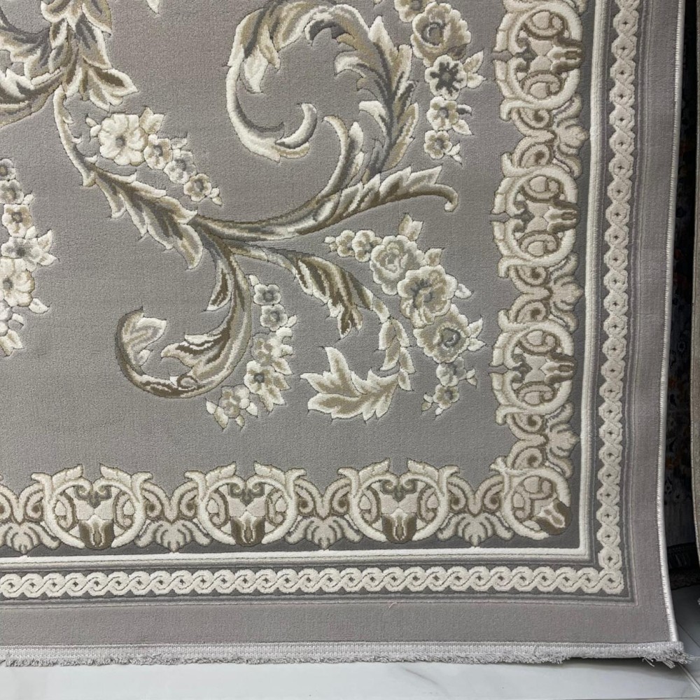 سجاد تركي روما 41580A بيج فاتح رصاصي مقاس 80*150 سجاد تركي روما 41580A بيج فاتح رصاصي مقاس 80*150