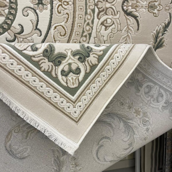 Turkish Lorian 41580A Rug Light beige Size 150*220