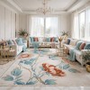 سجاد روز تركي 43638A كريم اكوا مقاس 200*300
