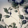 Turkish rose Carpet 43638A CREAM green Size 150*220