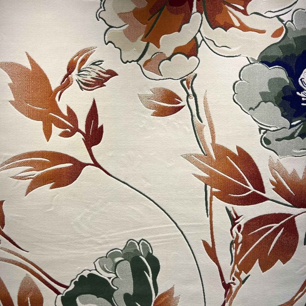Turkish rose Carpet 43638A CREAM red Size 200*300