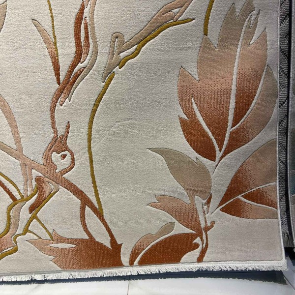 Turkish rose Carpet 43638A CREAM terra Size 200*300