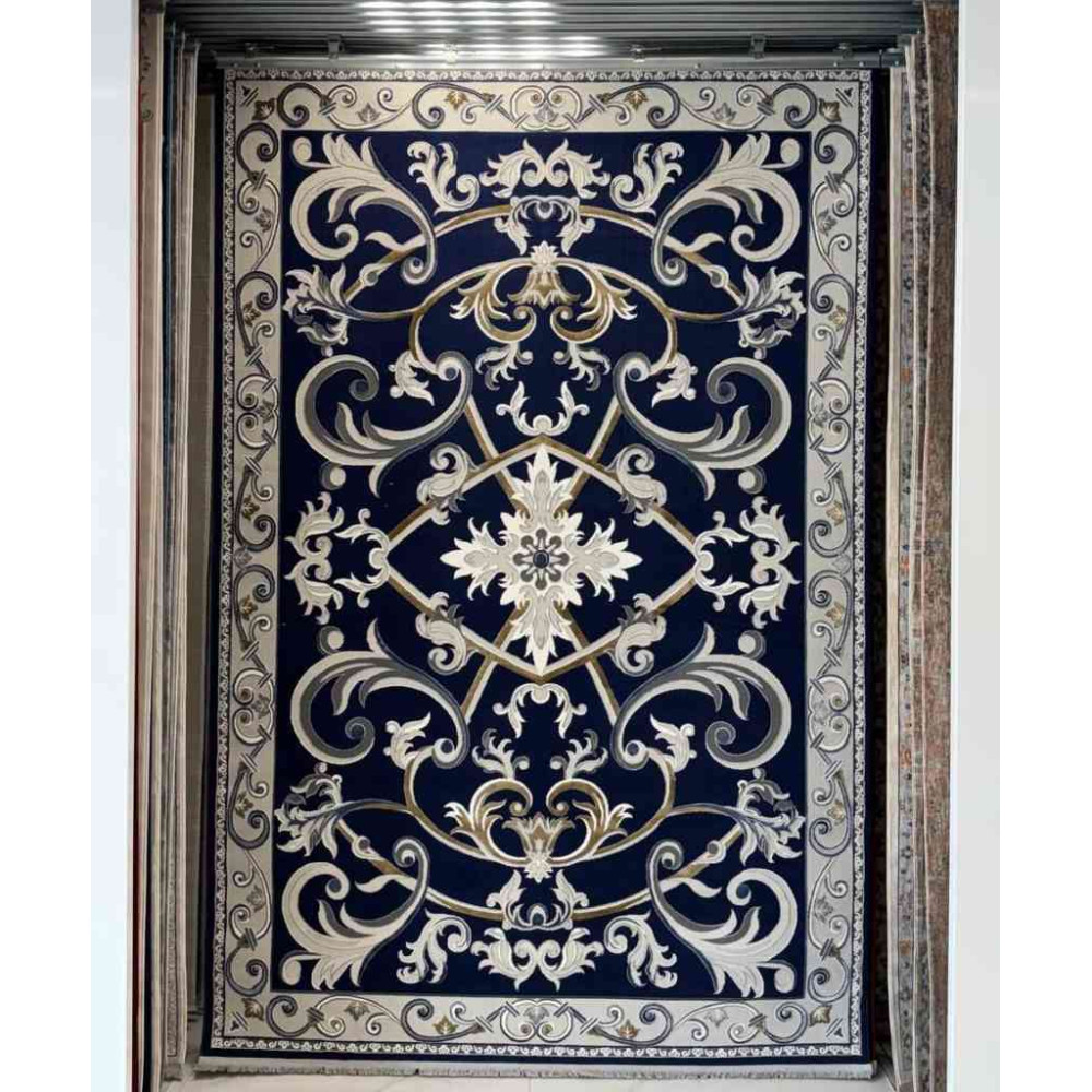 سجاد شرقي رويال تركي G0001 كحلي مقاس 150*150