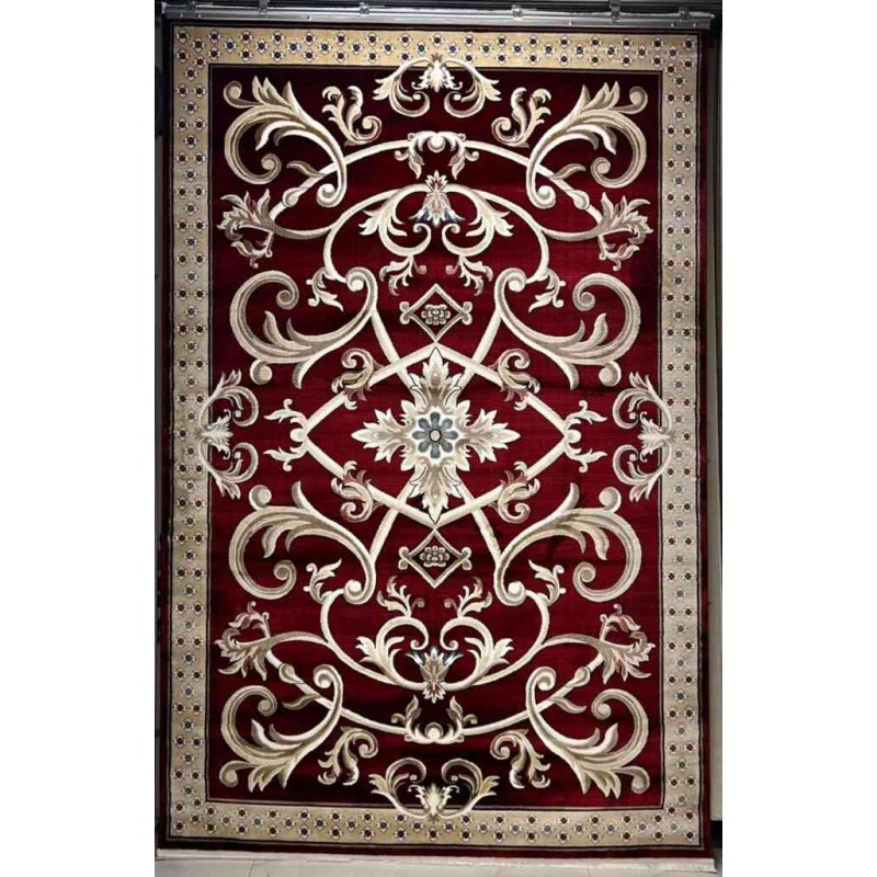 Turkish Ambassador carpet French engraving red size 100*200