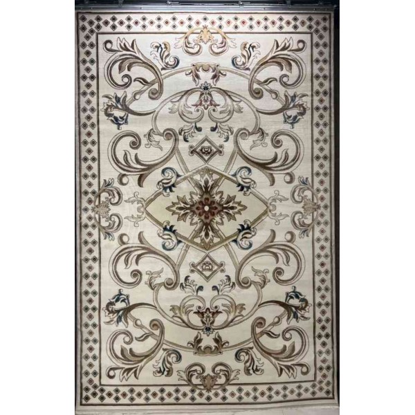 Turkish Ambassador carpet French engraving cream size 200*300