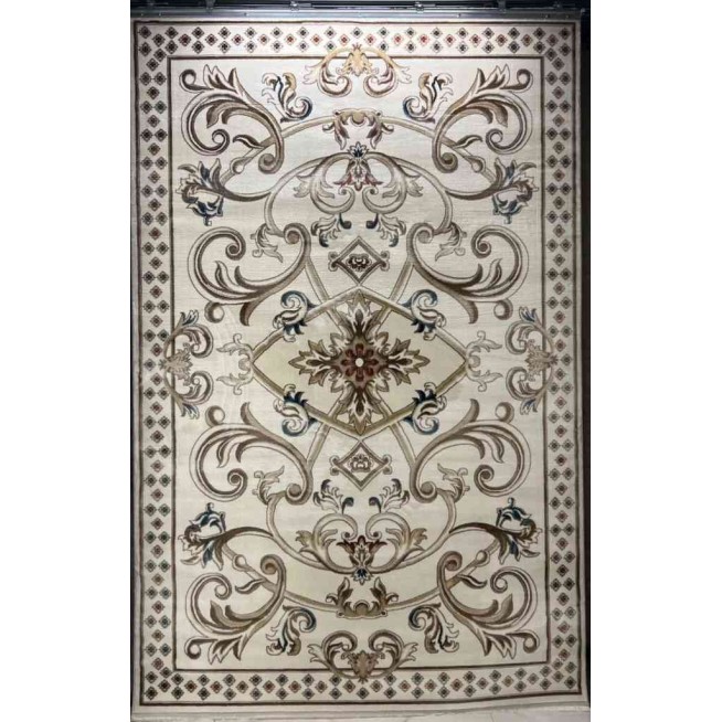 سجاد تركي سفير نقش فرنسي كريم مقاس 200*300