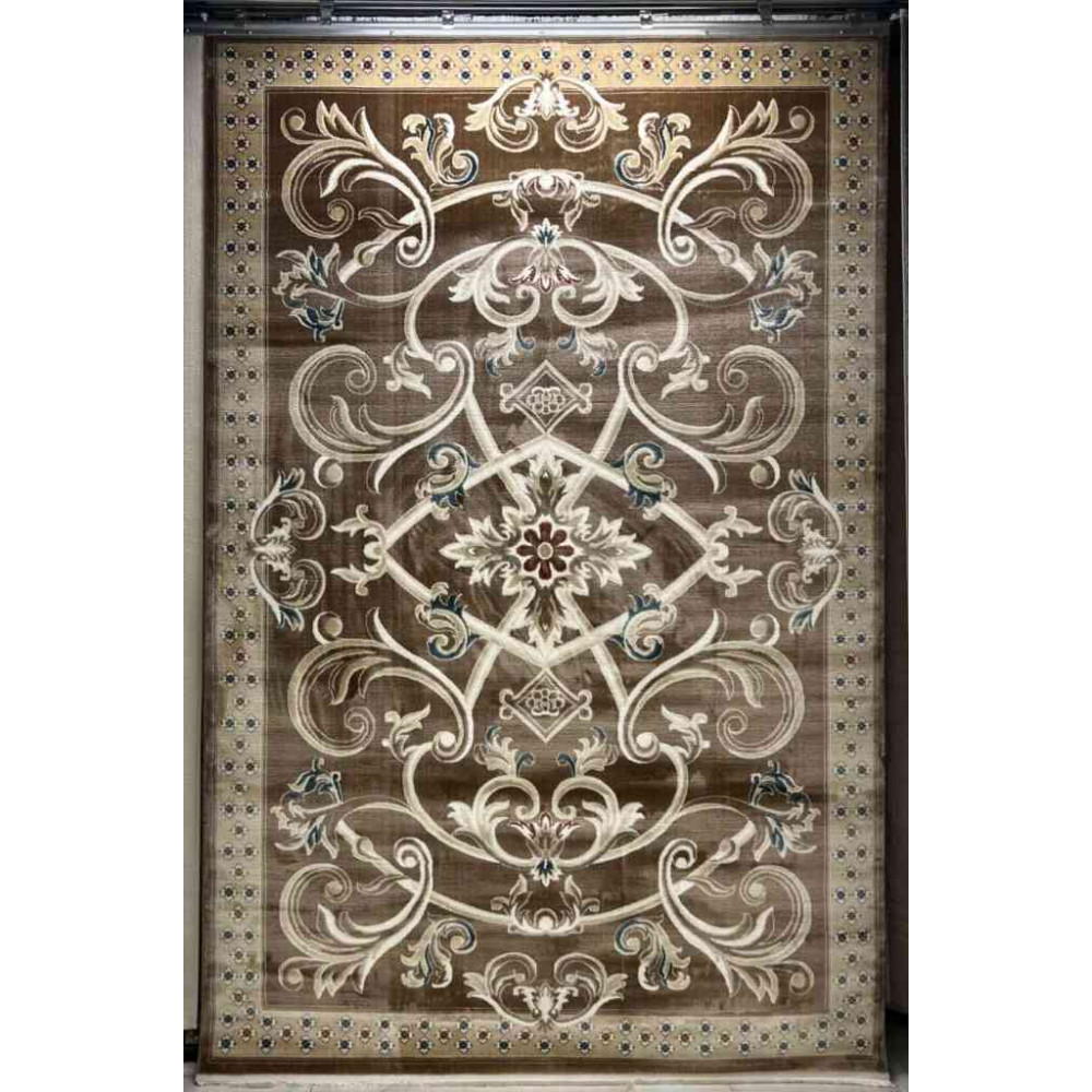 سجاد تركي سفير نقش فرنسي بني مقاس 400*600