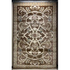 Turkish Ambassador carpet French engraving brown size 400*600