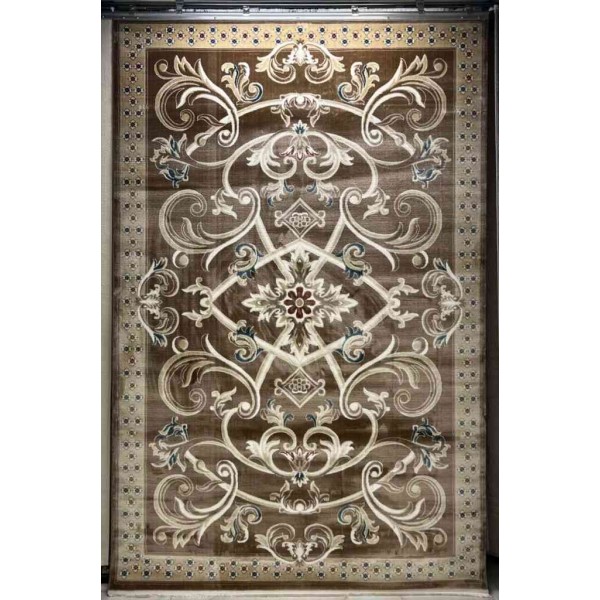 Turkish Ambassador carpet French engraving brown size 400*600
