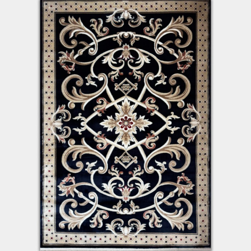 Turkish Ambassador carpet French engraving Navy size 200*300