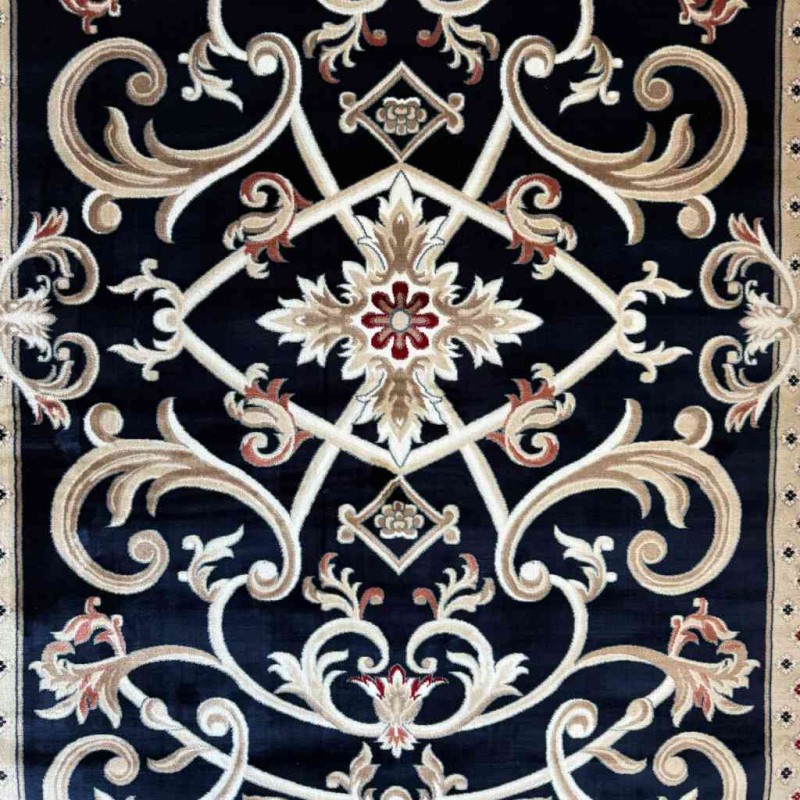 Turkish Ambassador carpet French engraving Navy size 200*300