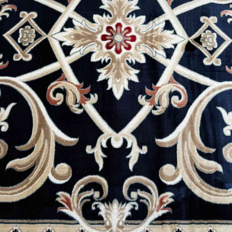 Turkish Ambassador carpet French engraving Navy size 200*300