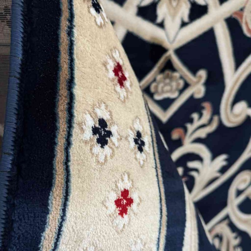 Turkish Ambassador carpet French engraving Navy size 200*300