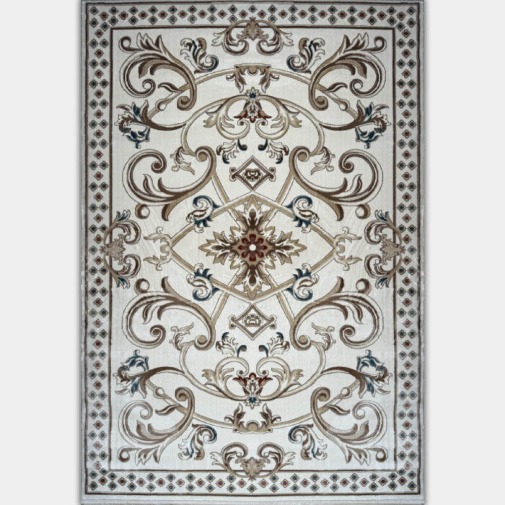 سجاد تركي سفير نقش فرنسي كريم مقاس 400*600