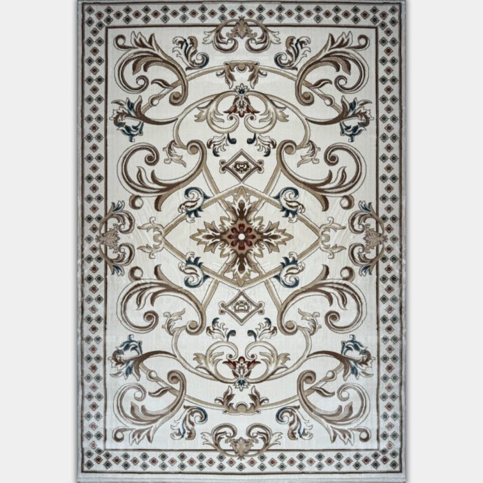 سجاد تركي سفير نقش فرنسي كريم مقاس 200*300