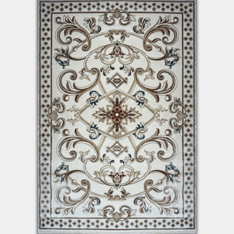 Turkish Ambassador carpet French engraving cream size 250*350