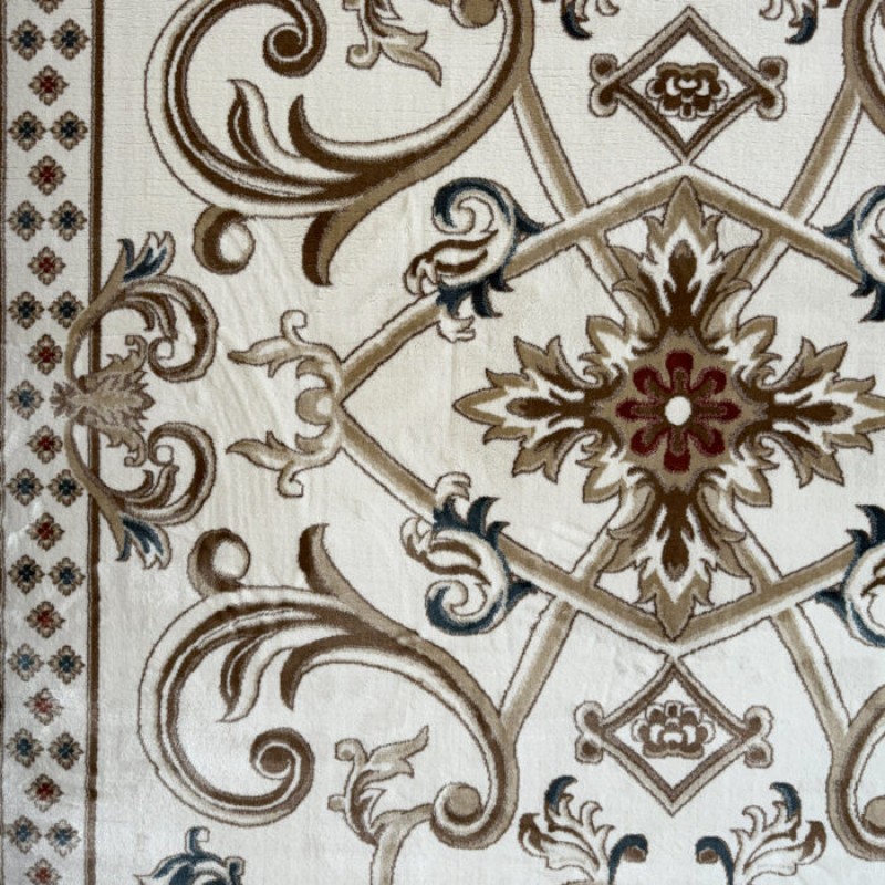 Turkish Ambassador carpet French engraving cream size 250*350