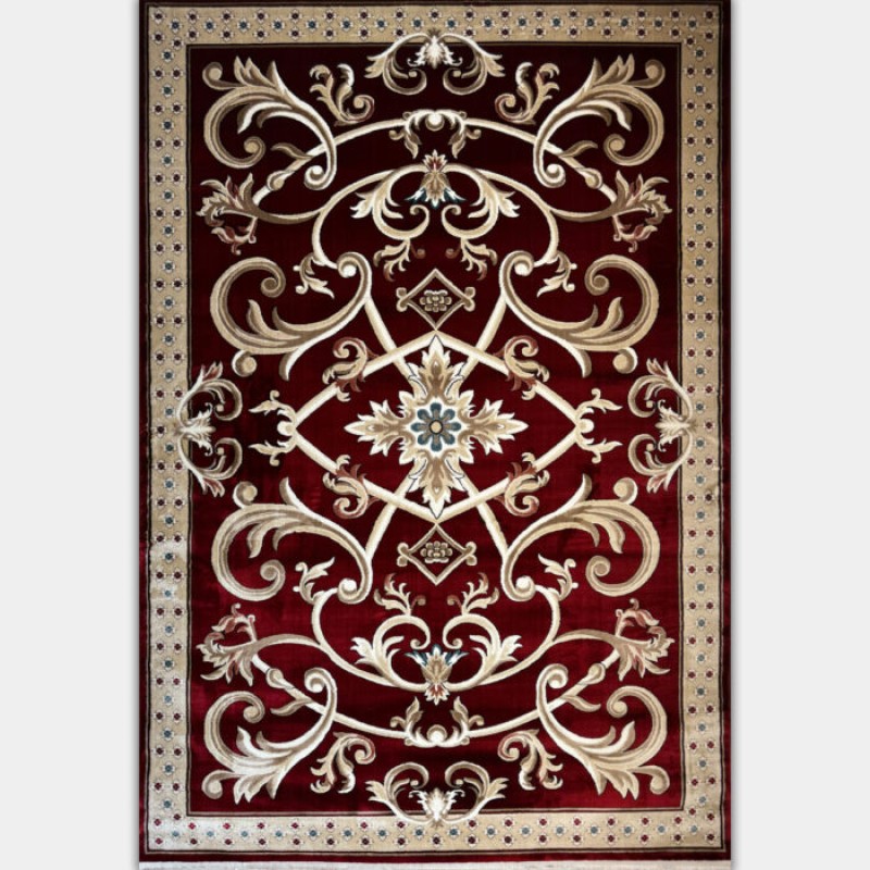 Turkish Ambassador carpet French engraving red size 100*200