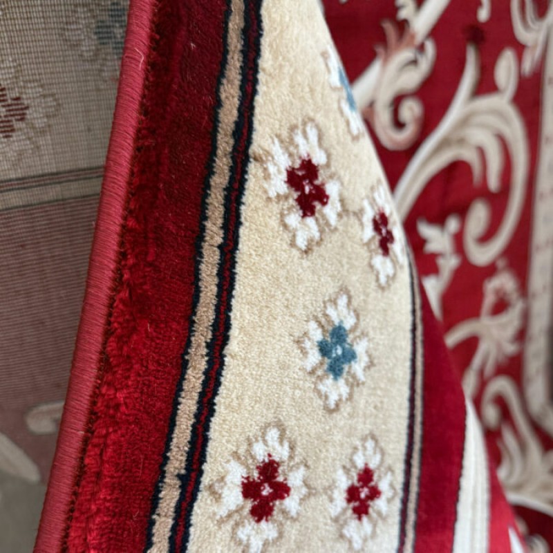 Turkish Ambassador carpet French engraving red size 100*200