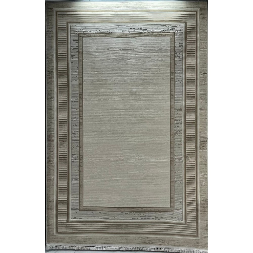 سجاد تركي اطار برواز سيلفيا 40984A بيج مقاس 250*350