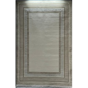 سجاد تركي اطار برواز سيلفيا 40984A بيج مقاس 400*500