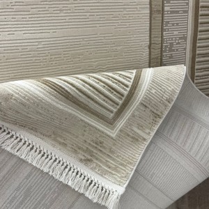 سجاد تركي اطار برواز سيلفيا 40984A بيج مقاس 400*500 سجاد تركي اطار برواز سيلفيا 40984A بيج مقاس 400*500