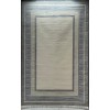 Turkish rug with frame Silvia 40984A blue size 50*80