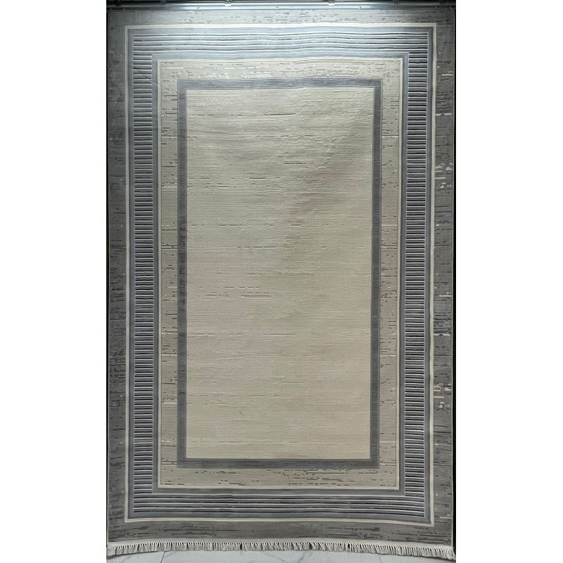 سجاد تركي اطار برواز سيلفيا 40984A سماوي مقاس 100*200