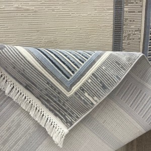 سجاد تركي اطار برواز سيلفيا 40984A سماوي مقاس 80*150 سجاد تركي اطار برواز سيلفيا 40984A سماوي مقاس 80*150