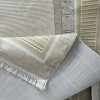 Turkish rug with frame Silvia 40984A golden size 400*500