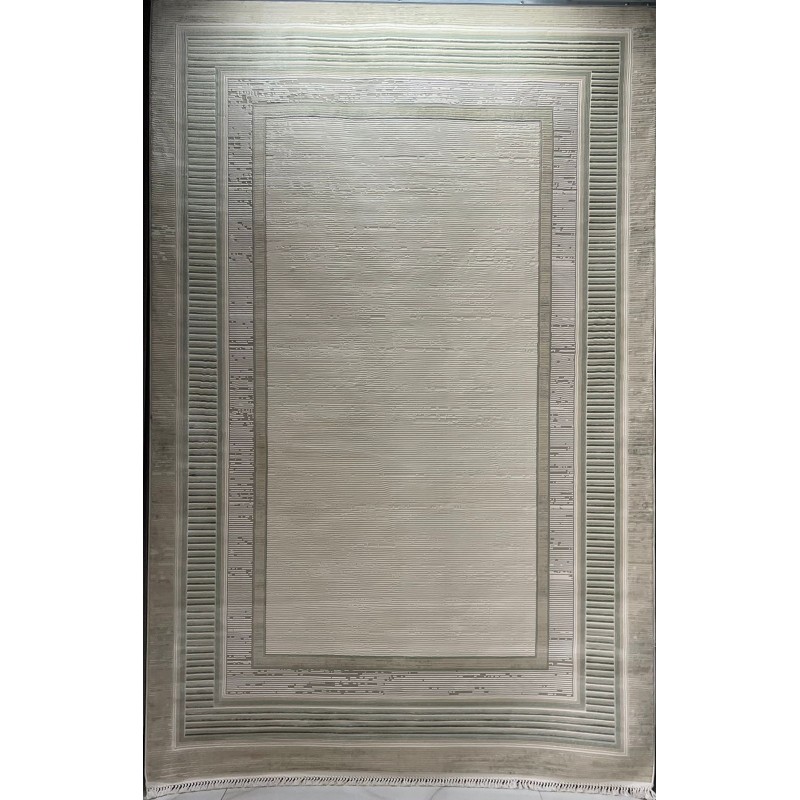 سجاد تركي اطار برواز سيلفيا 40984A اخضر مقاس 100*200