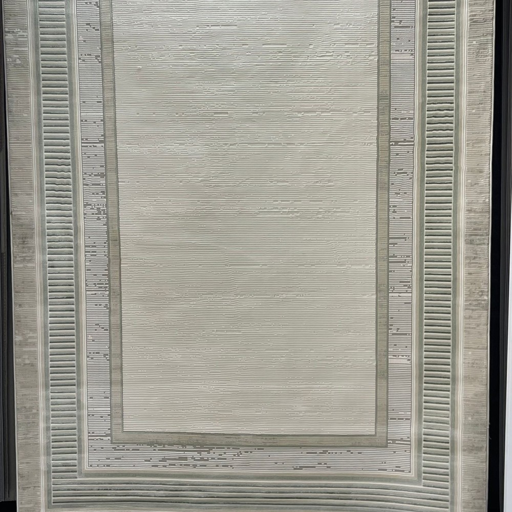 سجاد تركي اطار برواز سيلفيا 40984A اخضر مقاس 50*80 سجاد تركي اطار برواز سيلفيا 40984A اخضر مقاس 50*80