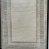 Turkish rug with frame Silvia 40984A green size 50*80