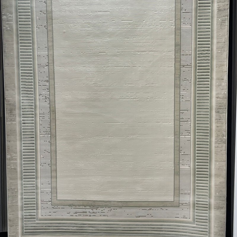 سجاد تركي اطار برواز سيلفيا 40984A اخضر مقاس 100*200
