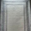 Turkish rug with frame Silvia 40984A gray size 400*500
